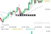 比特币自动交易系统，什么是比特币自动交易