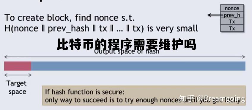 比特币系统是谁在维护，比特币的程序需要维护吗